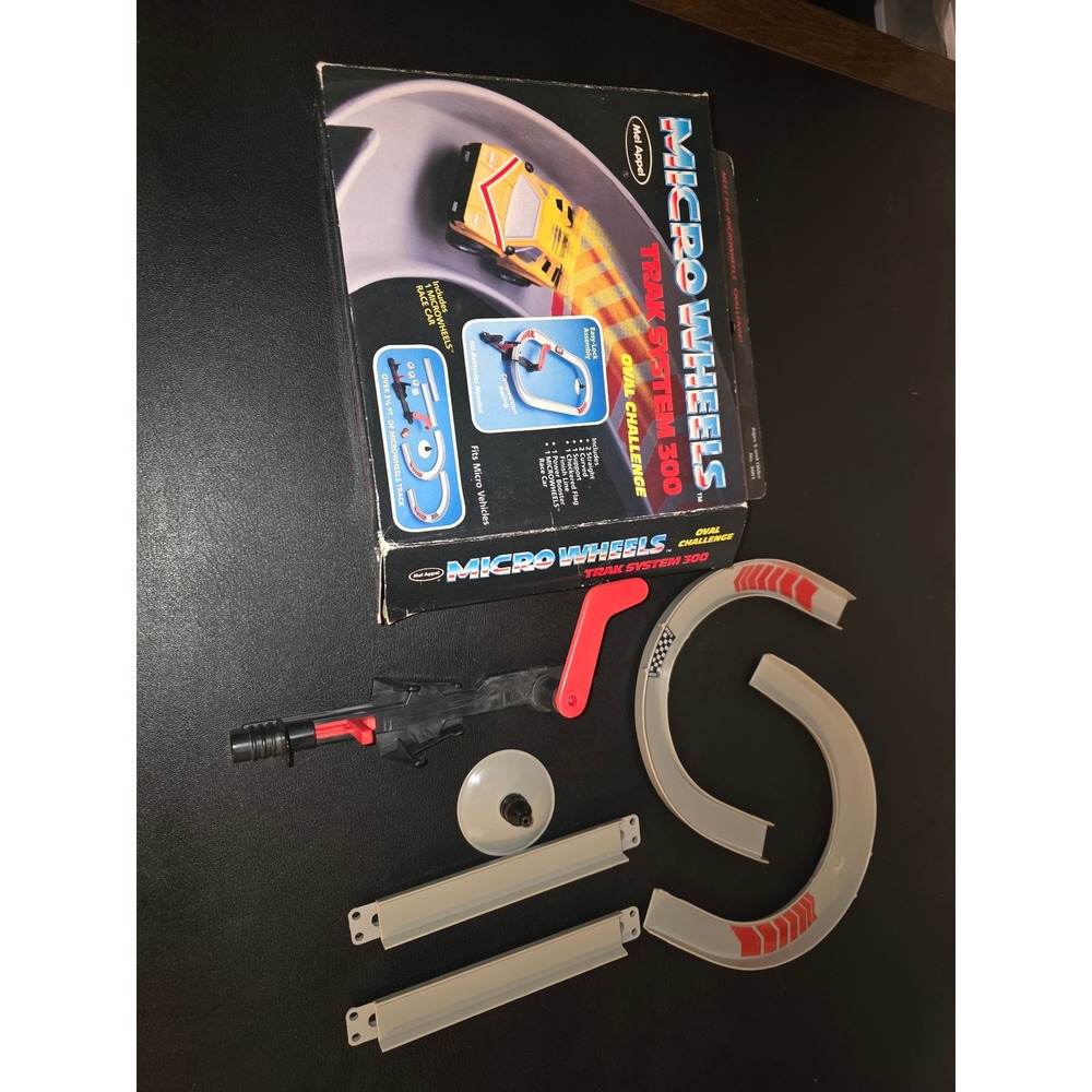 Vintage Mel Appel Micro Wheels Trak System 300 Oval Challenge Race Track No.3001